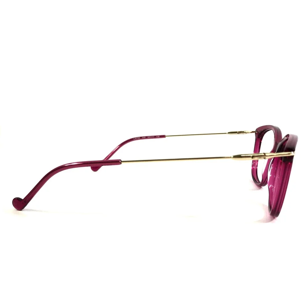 Liu Jo Eyeglasses Frames LJ2705 540 Cyclamen Dark Pink Gold Cat Eye 52-17-135
